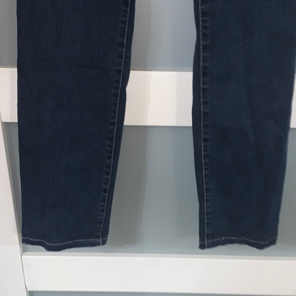 Chico's Dark Blue Straight Leg Jeans - Picture 2 of 6